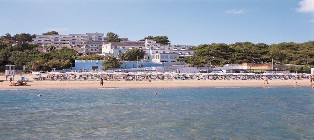 Hotel Baia Santa Barbara Rodi Garganico Bagian luar foto